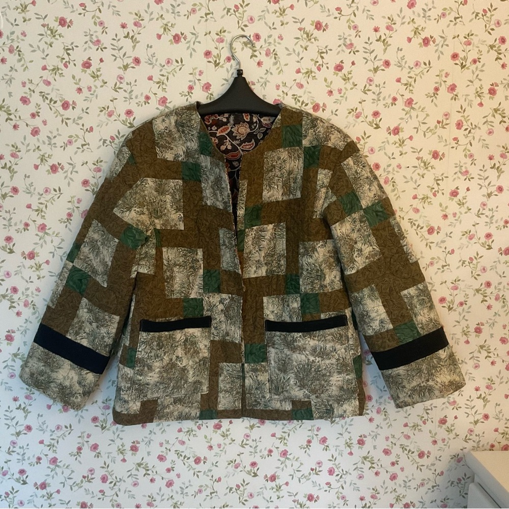 Artisan Patchwork Women's Blazer